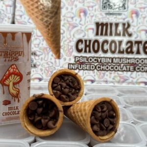 Trippy Tips Milk Chocolate Cones