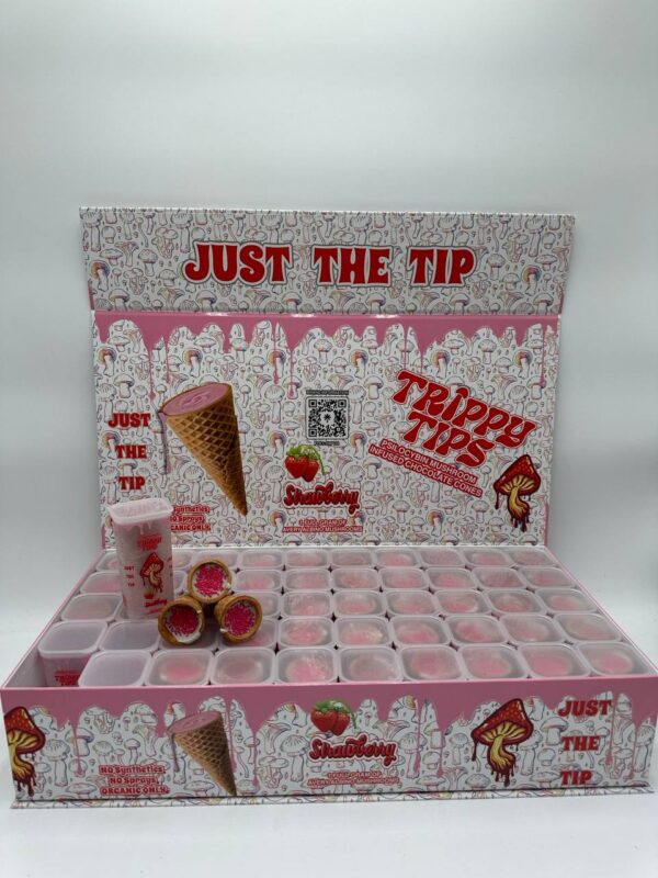 Trippy Tips Strawberry Cones