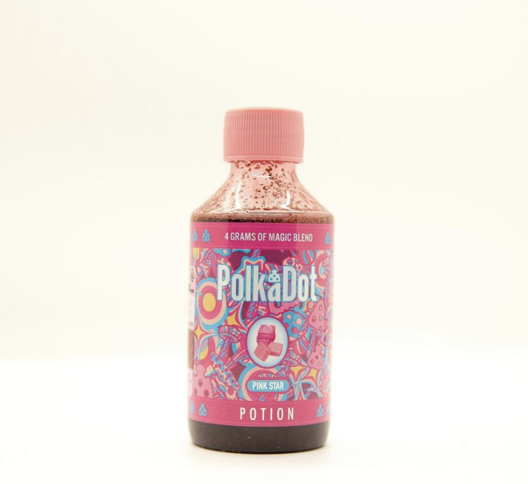 Polkadot Potion Pink Star