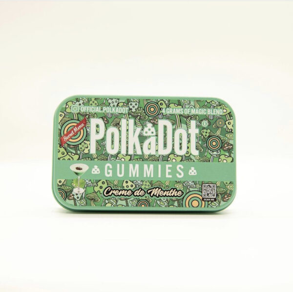 Polkadot Gummies Creme De Menthe