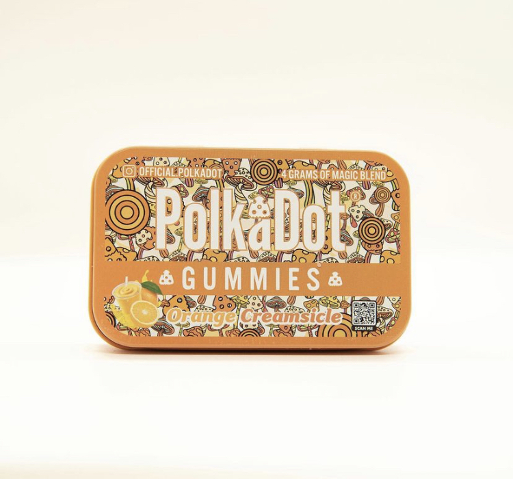 Polkadot Gummies Orange Creamsicle