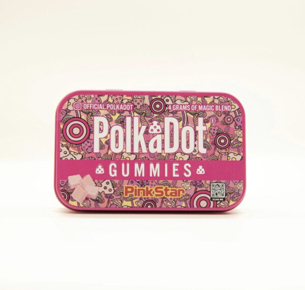 Polkadot Gummies Pink Star