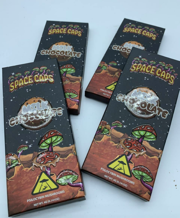 Space Caps Milk Chocolate