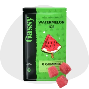 Gassy Watermelon Ice Gummies